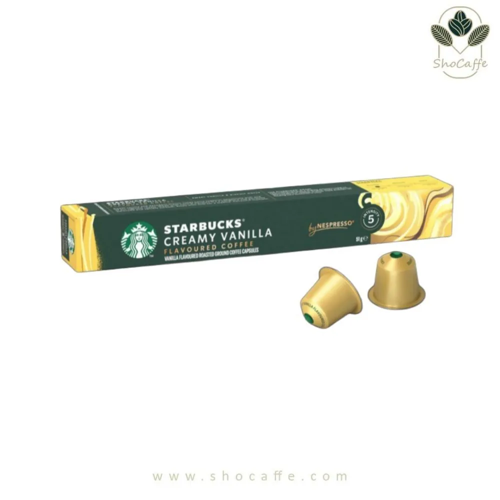 کپسول قهوه نسپرسو استارباکس وانیل Starbucks Creamy Vanilla